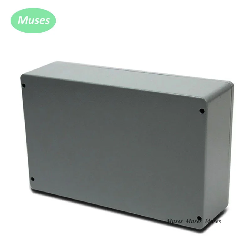 IP67 алюминиевые корпуса для электроники металлическая распределительная коробка открытый сетевой чехол 200*130*60 мм используется с разъемом
