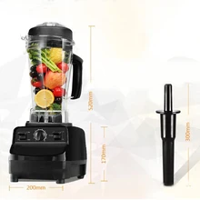 Многоцелевой Коммерческий Миксер, блендер, машина, соковыжималка, Кухонный комбайн, ледяной смузи, бар, фрукты