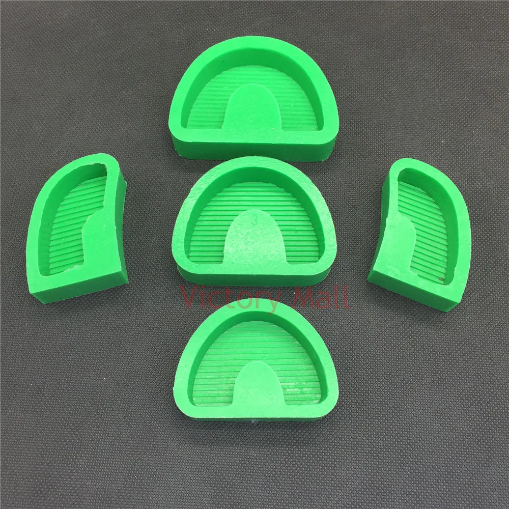 Dental Model Base Set Dental Mold Plaster Base Denture Tray Dentist Laboratory Greenin Teeth