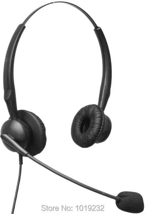 Гарнитура для колл-центра наушники с микрофоном разъем RJ9/RJ11 Nortel AVAYA 2400 4600 series Aastra