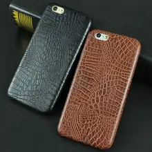 Кожаный Чехол Для iphone 6 6 s Роскошные Крокодил Змея Печати Кожа Назад Чехол для iphone 6 6 s 7 Плюс Телефон Сумки Случаи Кожи