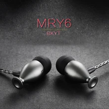 BGVP BKYT MRY6 Динамический драйвер Audiophile полностью металлический высококачественный HiFi музыкальный монитор наушники-вкладыши с микрофоном наушники