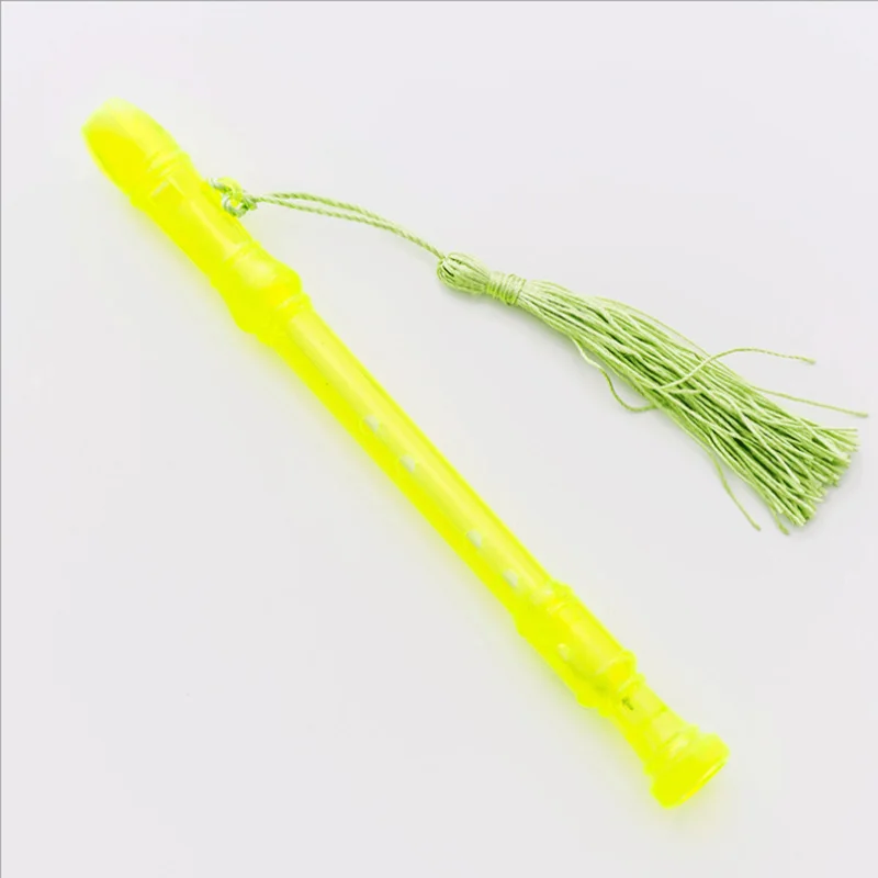 Creative flute styling pen gel pen can blow the whistle pen Student reward small gift