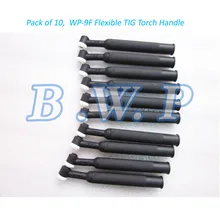 Упаковка из 10 TIG сварочный аппарат головка 9 серия гибкий шейный корпус 598882 запасная прокладка часть тип WP-9F ручка
