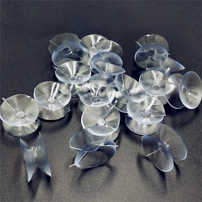 

CNCRAFT 20mm width 10 pcs Double sided suction cup - Sucker pads for glass, plastic