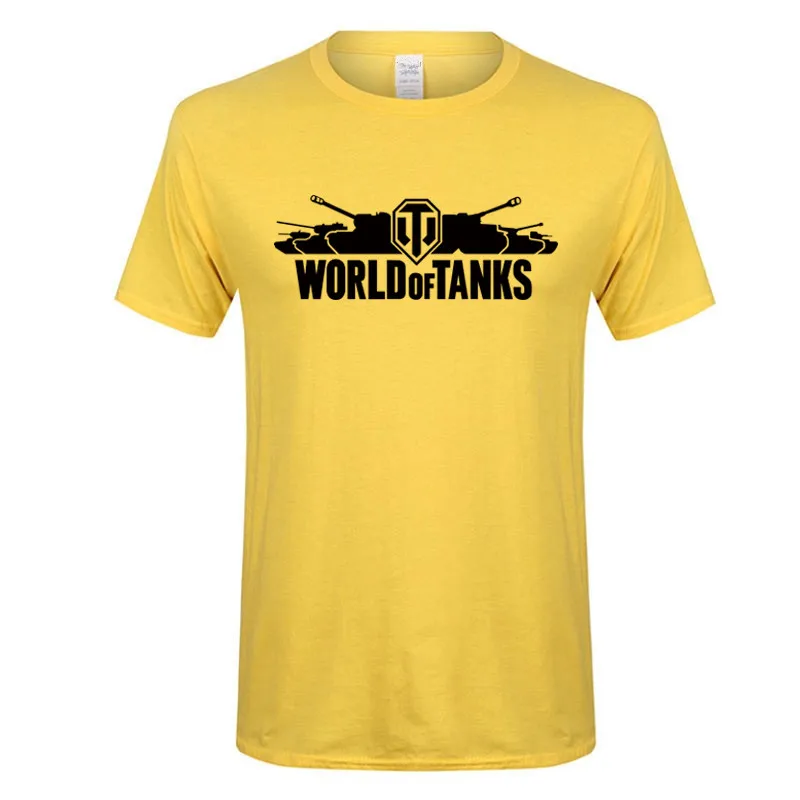 Новинка, Мужская футболка World of Tanks, модная брендовая Мужская/Женская Повседневная футболка с коротким рукавом, хлопок, Харадзюку, хип-хоп, уличная одежда, футболки