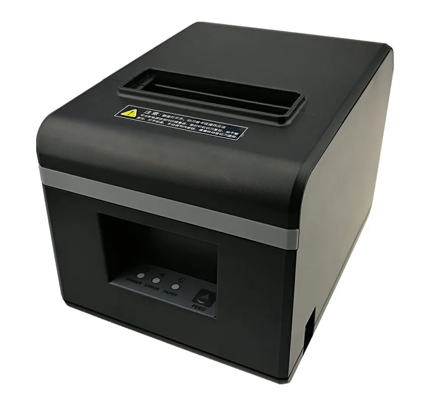 Цена Оптовая продажа абсолютно новый 80 мм чековый принтер высокого качества Маленький кассовый принтер автоматическая резка скорость печати бы...