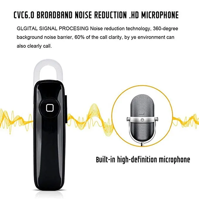 Мини Bluetooth 4,1 Гарнитура беспроводной наушники с микрофоном объем регулируемый наушники для iPhone Xiaomi телефона Android