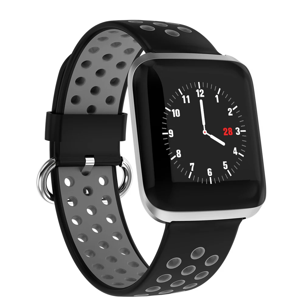 1,3 дюйма bluetooth Smart часы L2 крови контроля давления Фитнес трекер Браслет спортивный водонепроницаемый браслет для IOS и Android
