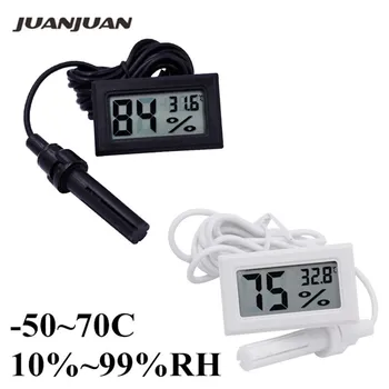 

10pcs LCD Digital Mini Thermometer Humidity Tester Hygrometer Temp Gauge Temperature Meter Monitor Electronic 40% off