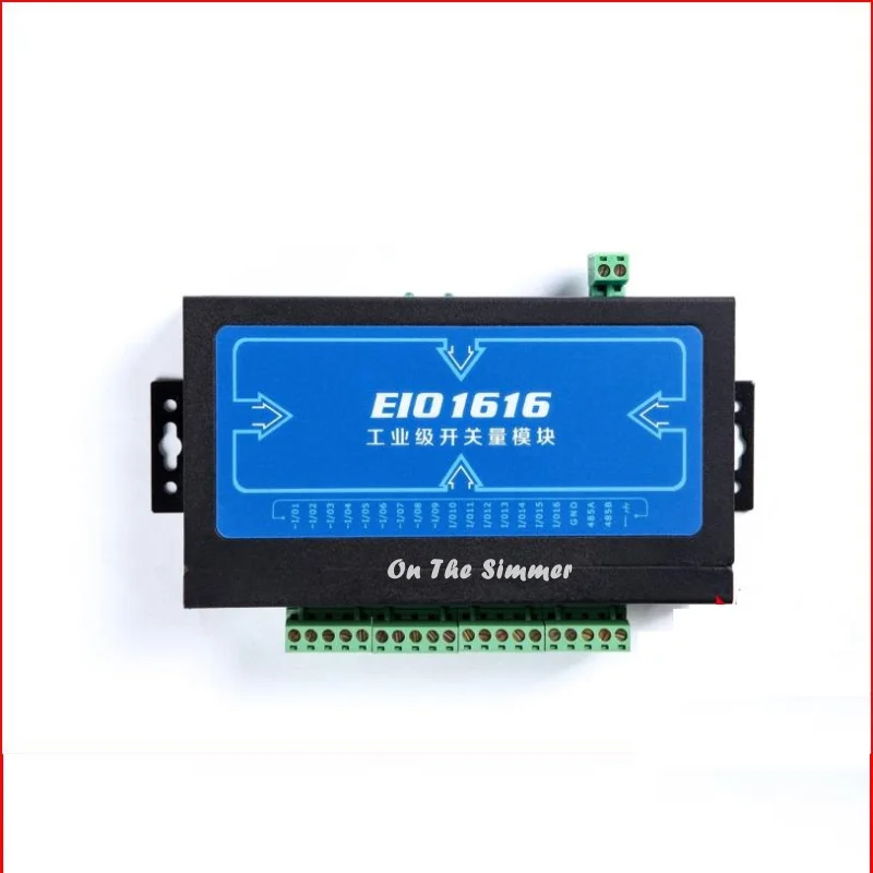 

Switch quantity acquisition 16 way Ethernet Remote switch quantity industrial remote IO control IO transfer port TCP