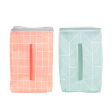 Креативный органайзер для бумаг на заднем сиденье автомобиля, коробка для салфетница бумажная салфетка, сумка для хранения с молнией, аксессуары для салона автомобиля