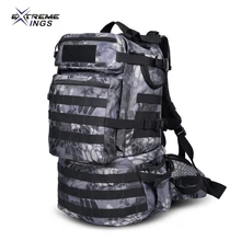 Армейский Камуфляжный уличный военный альпинистский тактический рюкзак на плечо школьная сумка для компьютера мужской рюкзак большой емкости