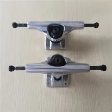 2016 Blank good quality Skateboard Skateboarding Trucks 5.25″ middle hollow Iron Color Alumium Skate Cruiser Truck