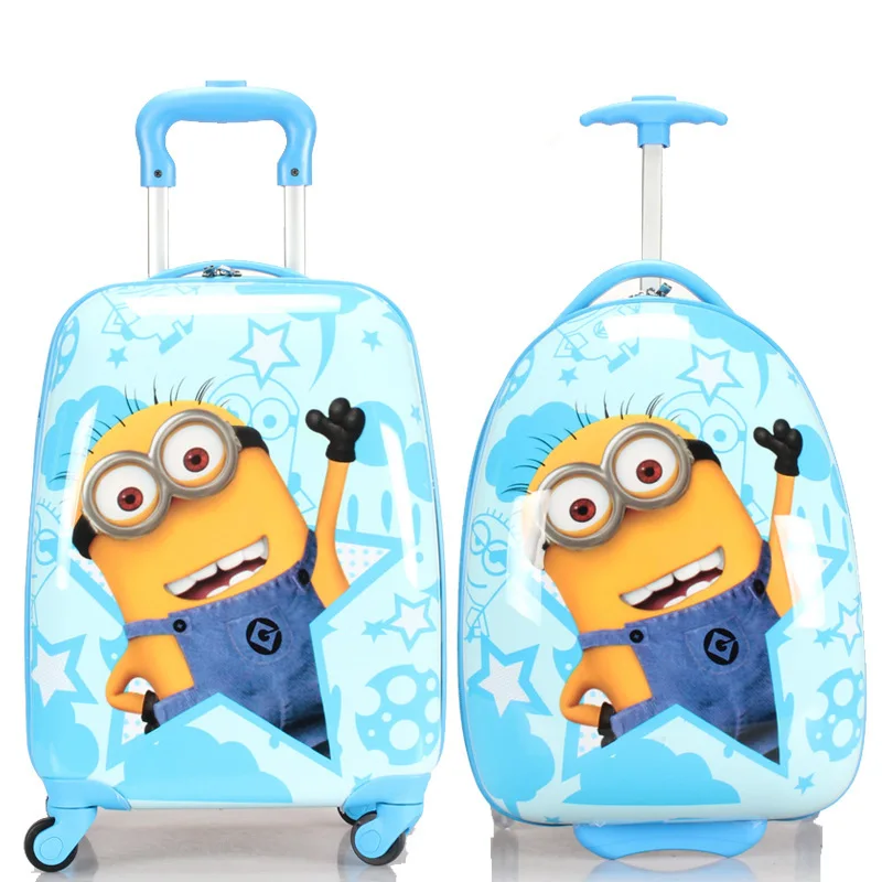 minions suitcase hard
