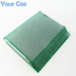 10 шт. 8X12 см 8*12 см Double Side Прототип pcb Универсальный макет печатные платы для Arduino 1,6 мм 2,54 мм стекло волокно