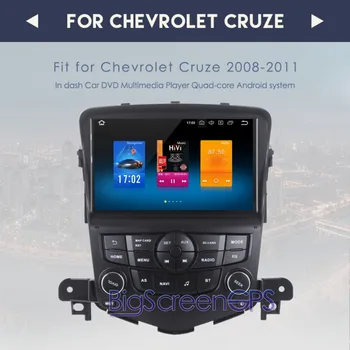 

1 Din Android 8.0 7.0 Car GPS Radio For Chevrolet Cruze 2008 2009 2010 2011 2012 RAM 4GB ROM 32GB Car stereo Multimedia player
