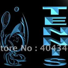 LB575-Tennis Traning Sport School светодиодный неоновый знак