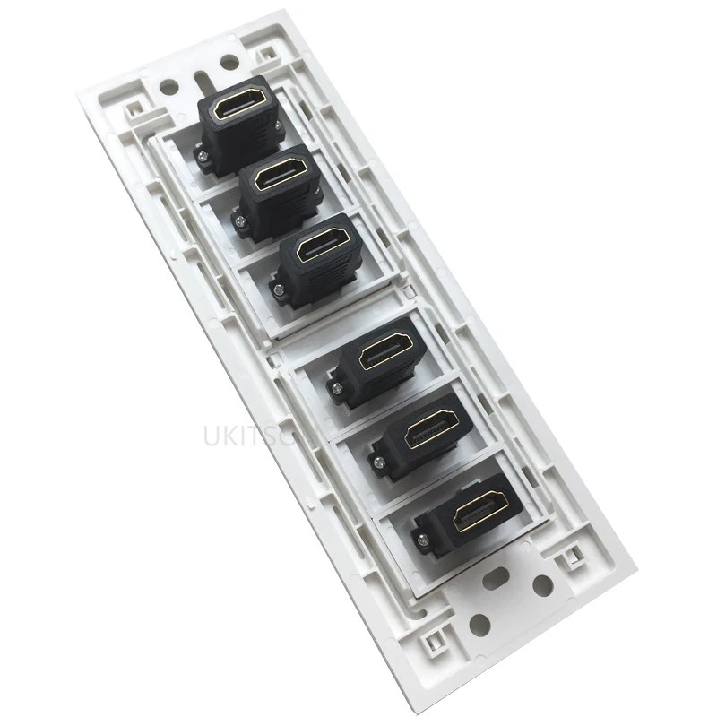 6 Ports HDMI Wall Panel pic 5