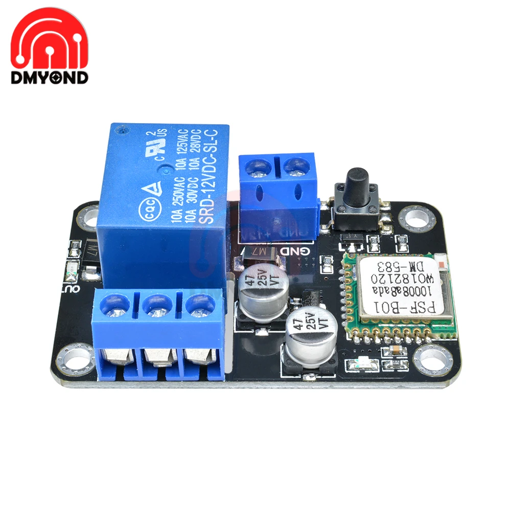 Беспроводной переключатель ESP8265 с Wi Fi и таймером 12 В постоянного тока релейный