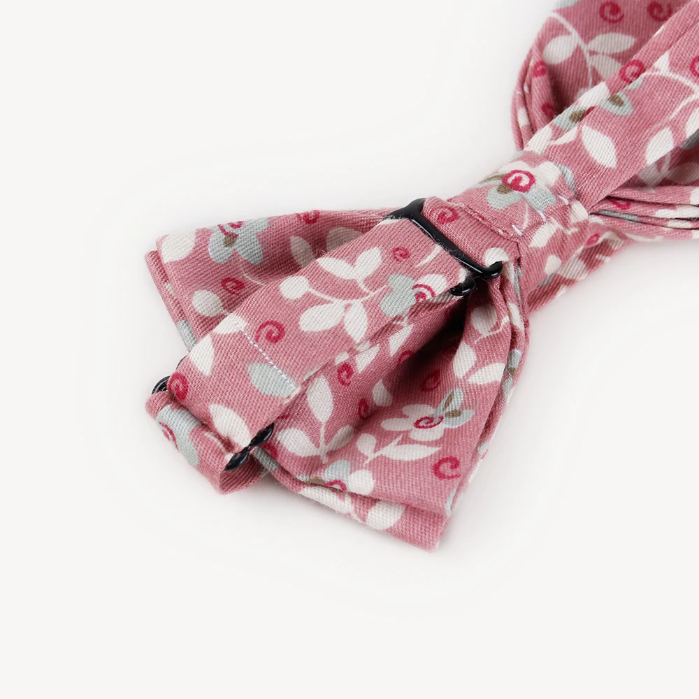 Новые цветочные хлопчатобумажные галстуки-бабочки с цветочным рисунком, повседневные галстуки-бабочки, мужские вечерние свадебные