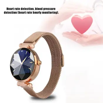 

Women Color Screen Smart Sports Fitness Bracelet Heart Rate Blood Pressure Waterproof Standard sports function