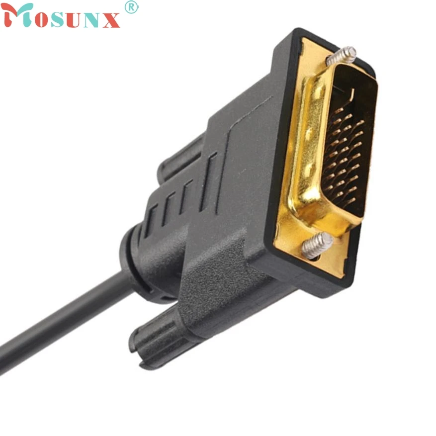 Высококачественный кабель 1 м HDMI DVI штекер внешний адаптер мужской для HDTV HD MAY31|dvi