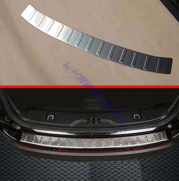 

For Ford Kuga Escape 2013-2016 Stainless steel rear bumper protection window sill outside trunks decorative plate pedal