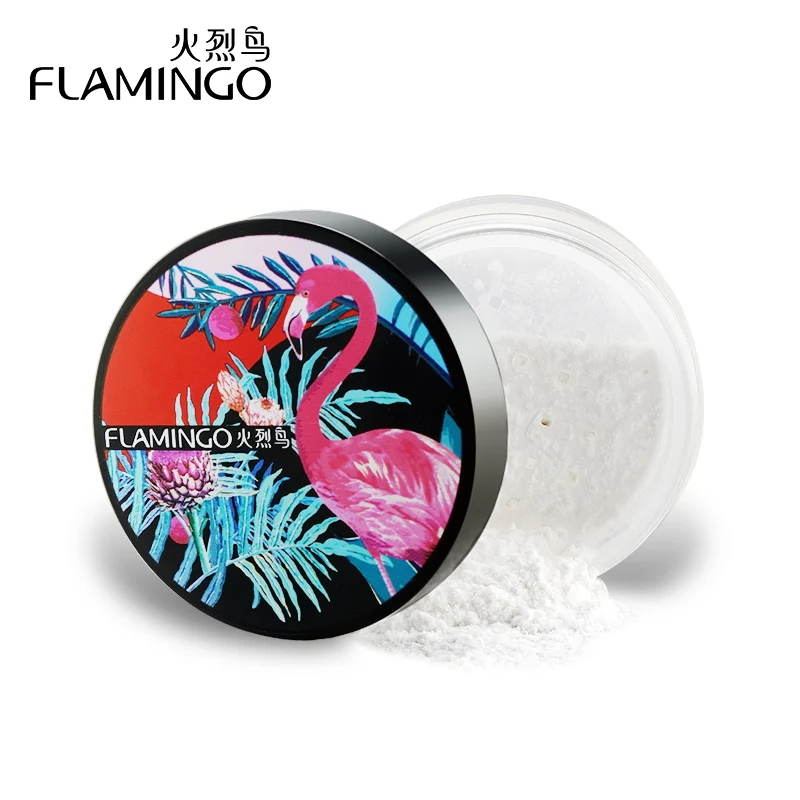 Мягкая шелковая пудра для лица FLAMINGO Squalane ультраразглаживающая основа макияжа