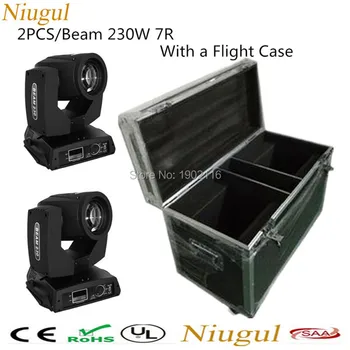 

2pcs/lot 5R 200W Beam Light+Flight Case Professional Stage Equipment DJ Lighting 200W Moving Head Light For Disco Wedding Events