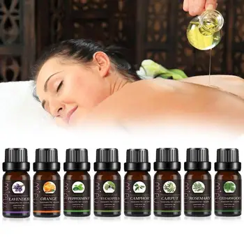 

Pure Plant Essential Oils For Aromatic Aromatherapy Diffusers Aroma Oil Lavender Lemongrass Tree Oil Natural Massage Relax