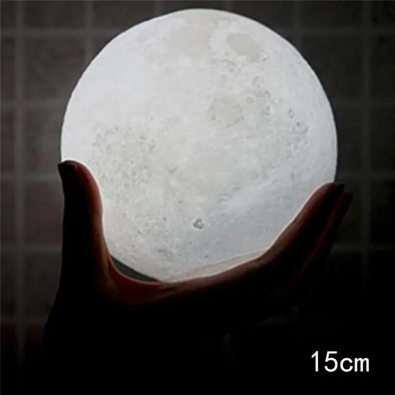 Moon Lamp 3D USB LED Magical Moon Night Light Moonlight Table Desk Touch Sensor Color Changing Home Bedroom Decoraction F#5N08 (4)