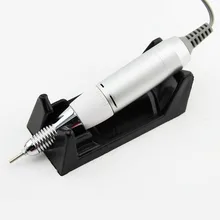 Профессиональные инструменты для полировки ногтей пилочки для ногтей набор маникюра 35000 об/мин 110 В/220 В Серебряный Электрический набор сверл для ногтей