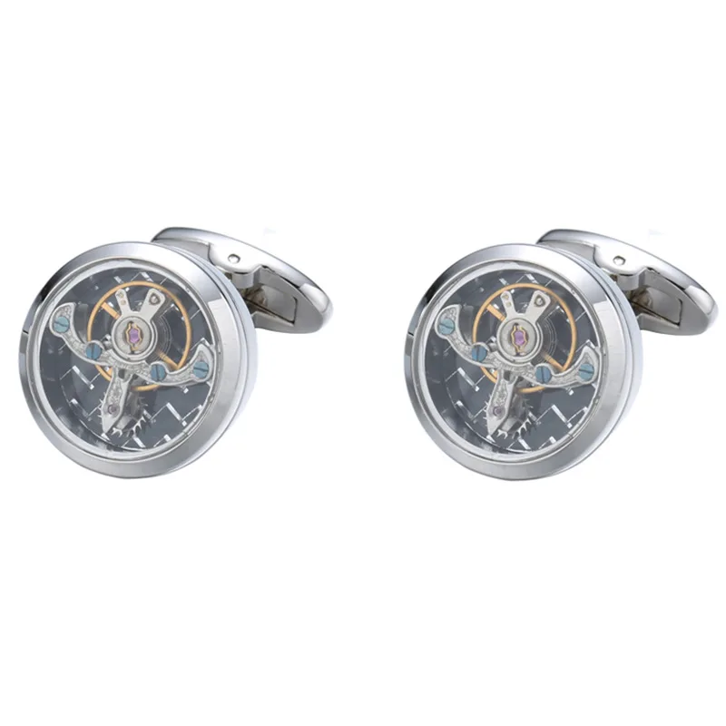 

French Brand New Copper Mechanical Cufflinks YP3489