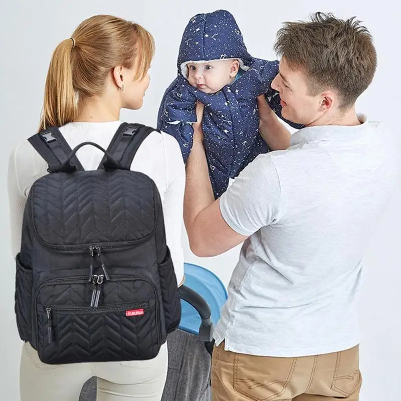 Многофункциональная Мумия подгузник для беременных сумки Baby Care одноцветное Цвет большой Ёмкость кормящих Открытый Дорожный с молнией