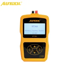 AUTOOL тестер батареи BT360 с портативным дизайном