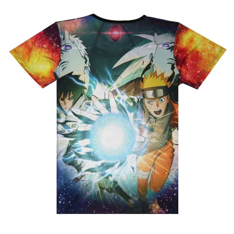 Anime Naruto T Shirt Men 3D Print T-shirts Boruto Sasuke Akatsuki Tshirt Brand Clothing Street Wear  Summer Tees Tops Luxtees (4)