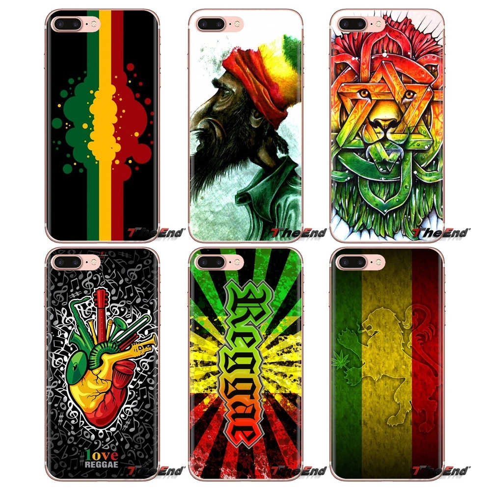 Чехлы для телефонов Reggae красные золотые зеленые ямайские чехлы Huawei G7 G8 P7 P8 P9 P10 P20