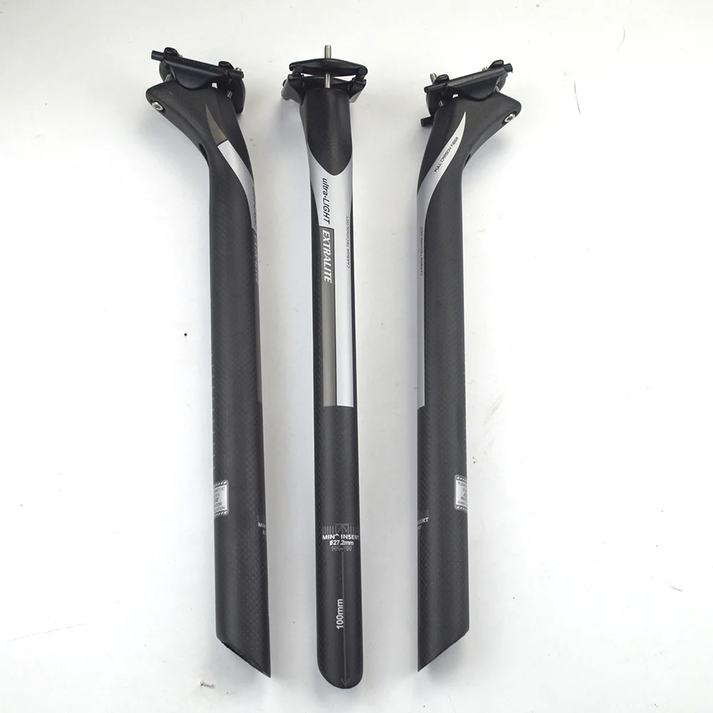 EXTRALITE Full Carbon Fiber Mountain Bicycle Seatpost Road MTB Road