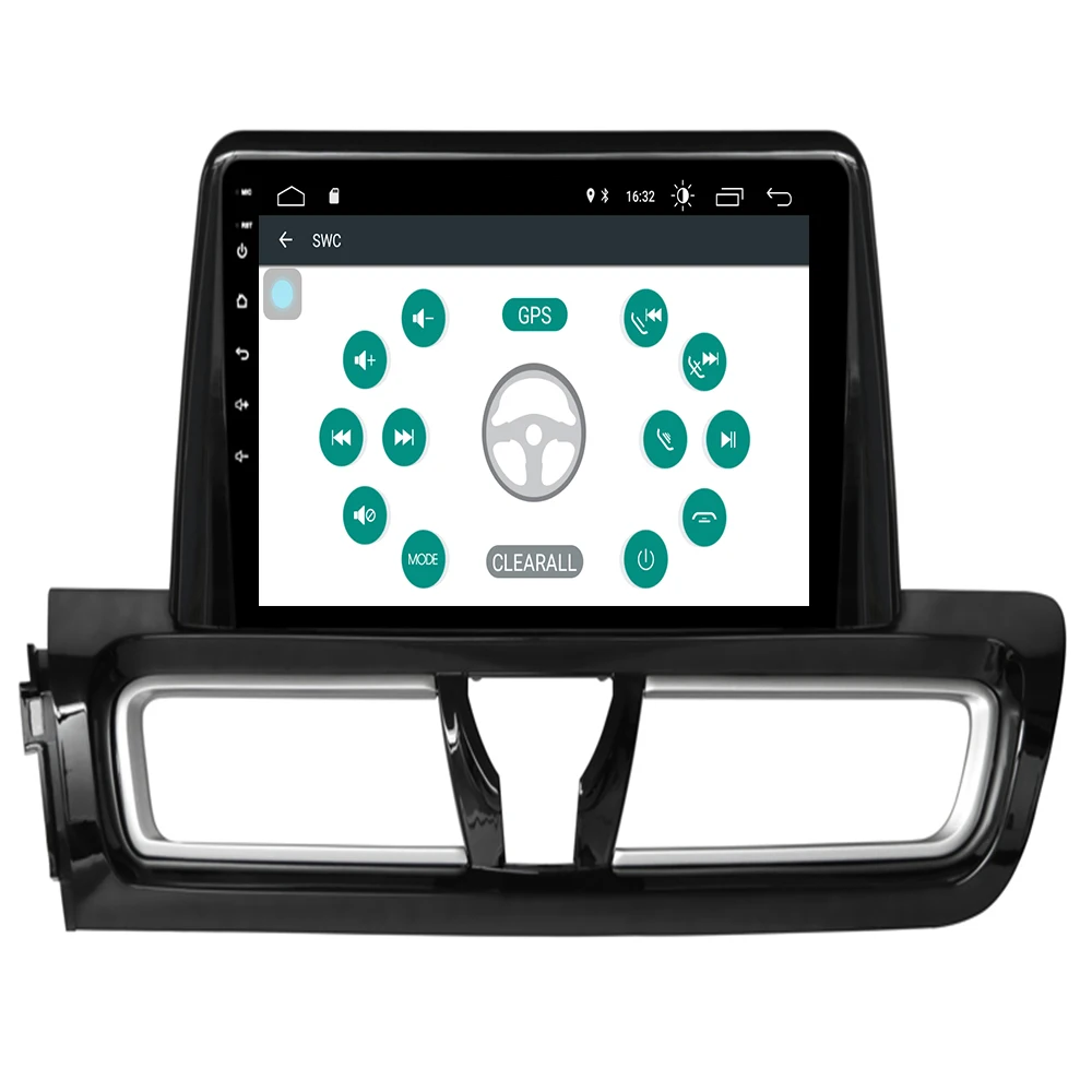 Cheap DSP IPS Android 9.1 quad Core 2GB+16GB Car DVD Player Bluetooth 4.2 Wifi GPS Glonass Map RDS Radio For kia CERATO FORTE 2018 + 1