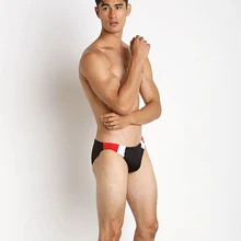 Новинка, синие трусы с низкой талией, сексуальные быстросохнущие тонкие трусы,, весна-зима