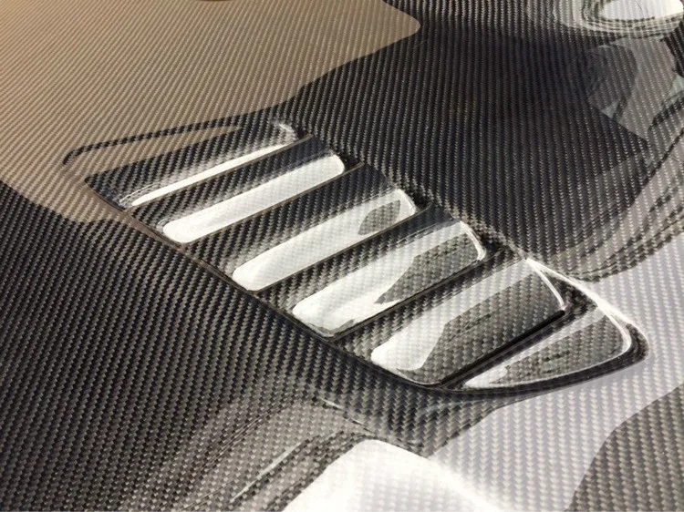 3S E92 M3 hood scoop fit for 3S E92 M3 carbon finber hood cover (7)