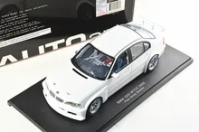 White Autoart 1/18 Car Model for 1/18 320I E46 WTCC 2005 Race Sport Car Kid Toys Model Hot Selling Alloy Brinquedos 80548