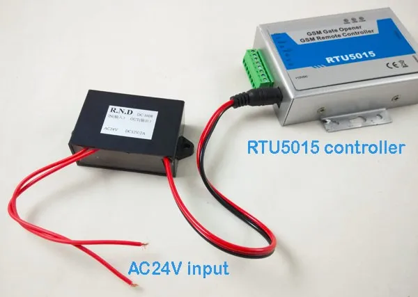 Почтовый модуль питания AC/DC24V вход и выход DC12V для RTU5015 или RTU5024 GSM ворота контроллер доступа