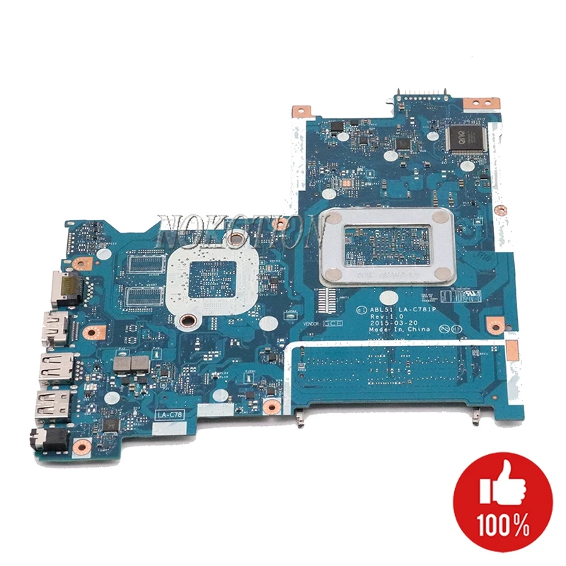 NOKOTION ABL51 LA-C781P ل HP 15-AF سلسلة اللوحة المحمول DDR3 813969-001 813969-501 813968- 001 اللوحة اختبار