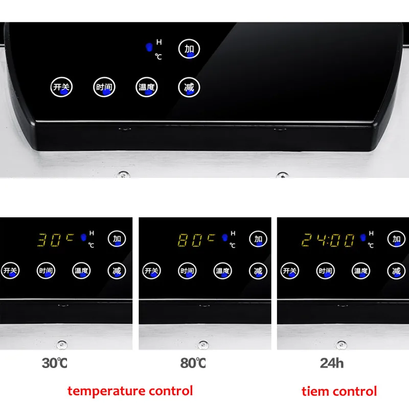 Temperature time control Stainless Steel fruit dehydrator machine dryer for fruits and vegetables food processor drying fish (2)