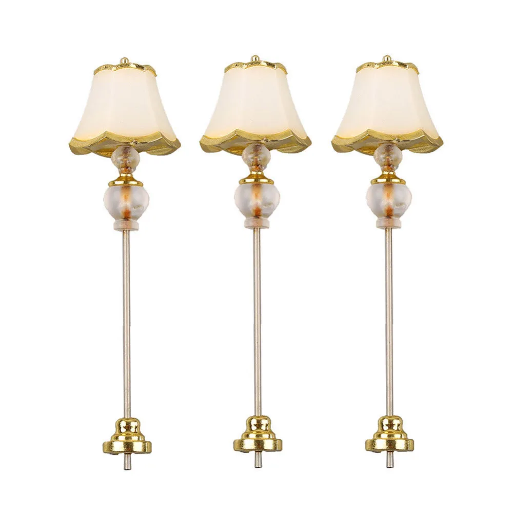

5pcs Beautiful G Scale Model Railway LED Floor Lamp Furniture Model 1:20 LDD2-2 Free Shipping