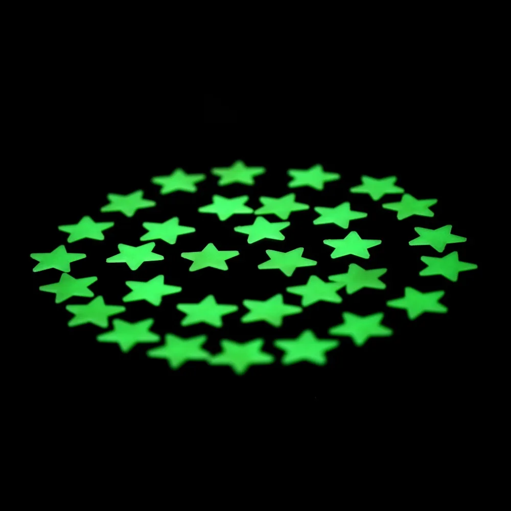 100Pcs-DIY-Baby-Kids-Home-Bedroom-Wall-Ceiling-Dreamy-Noctilucent-Fluorescent-Glow-In-The-Dark-Stars (3)
