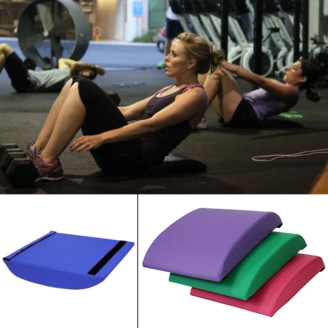 Mulheres ab exercício mat mat para crossfit trainer abdominal, Sit Up