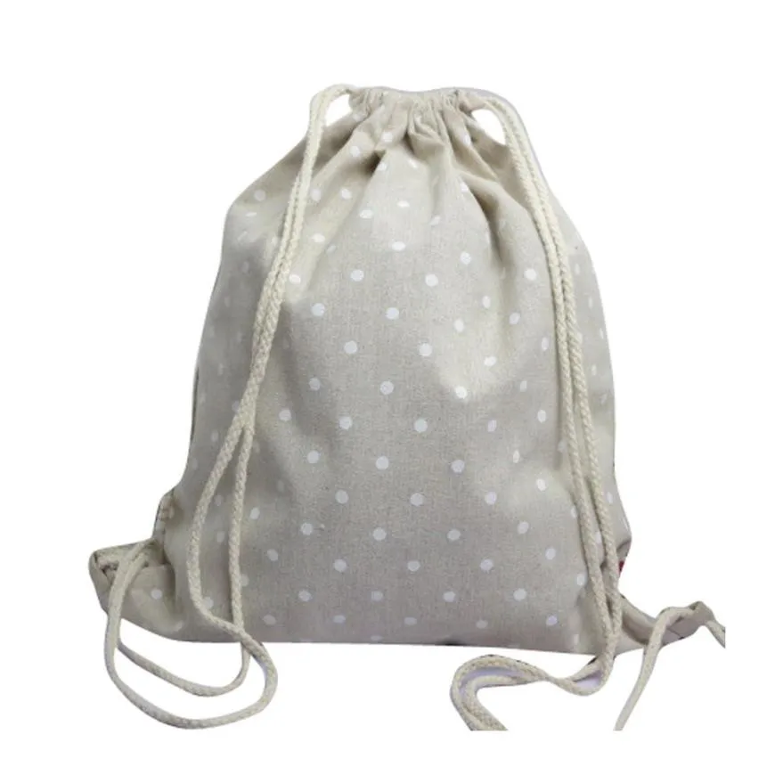 

Unisex Retro Printing drawstring Bags Drawstring Backpack canvas bag drawstring canvas bag large men jewelry canvas woman travel